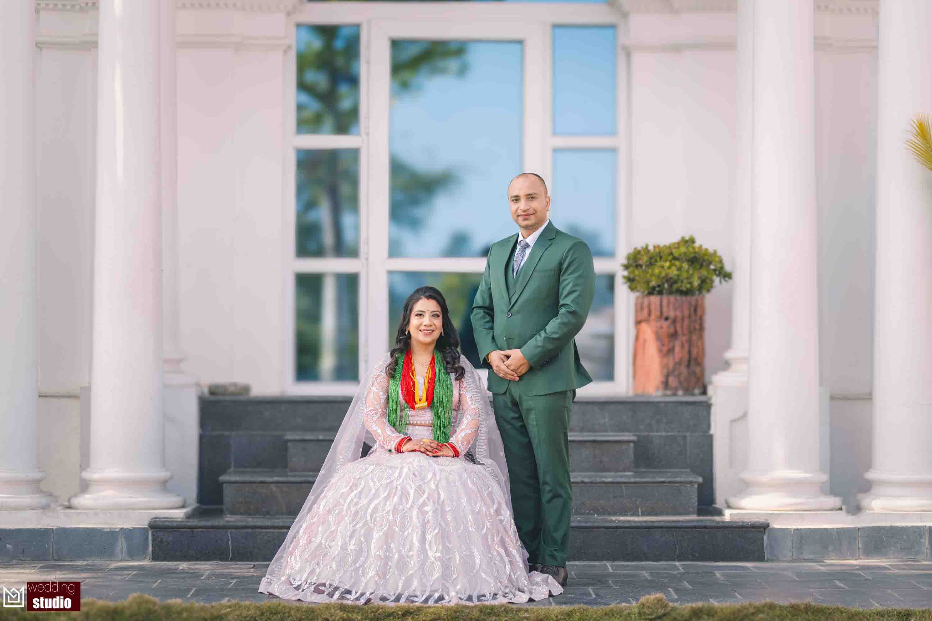 Wedding photography in action